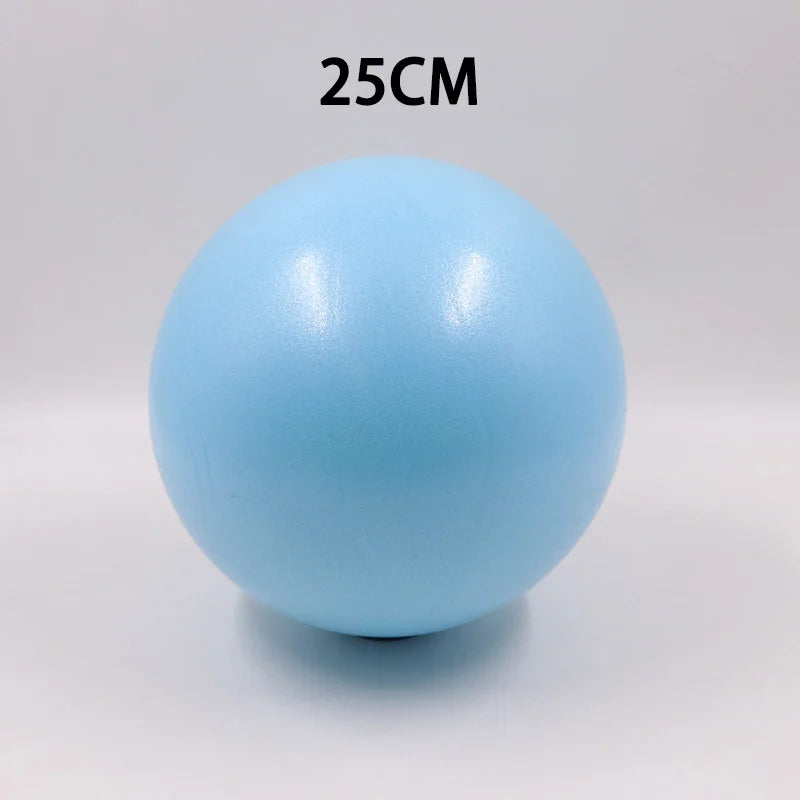 25cm Pilates Ball Explosion Proof Yoga Core Ball Indoor Balance Fitness Ball Pilates Yoga Fitness Equipment