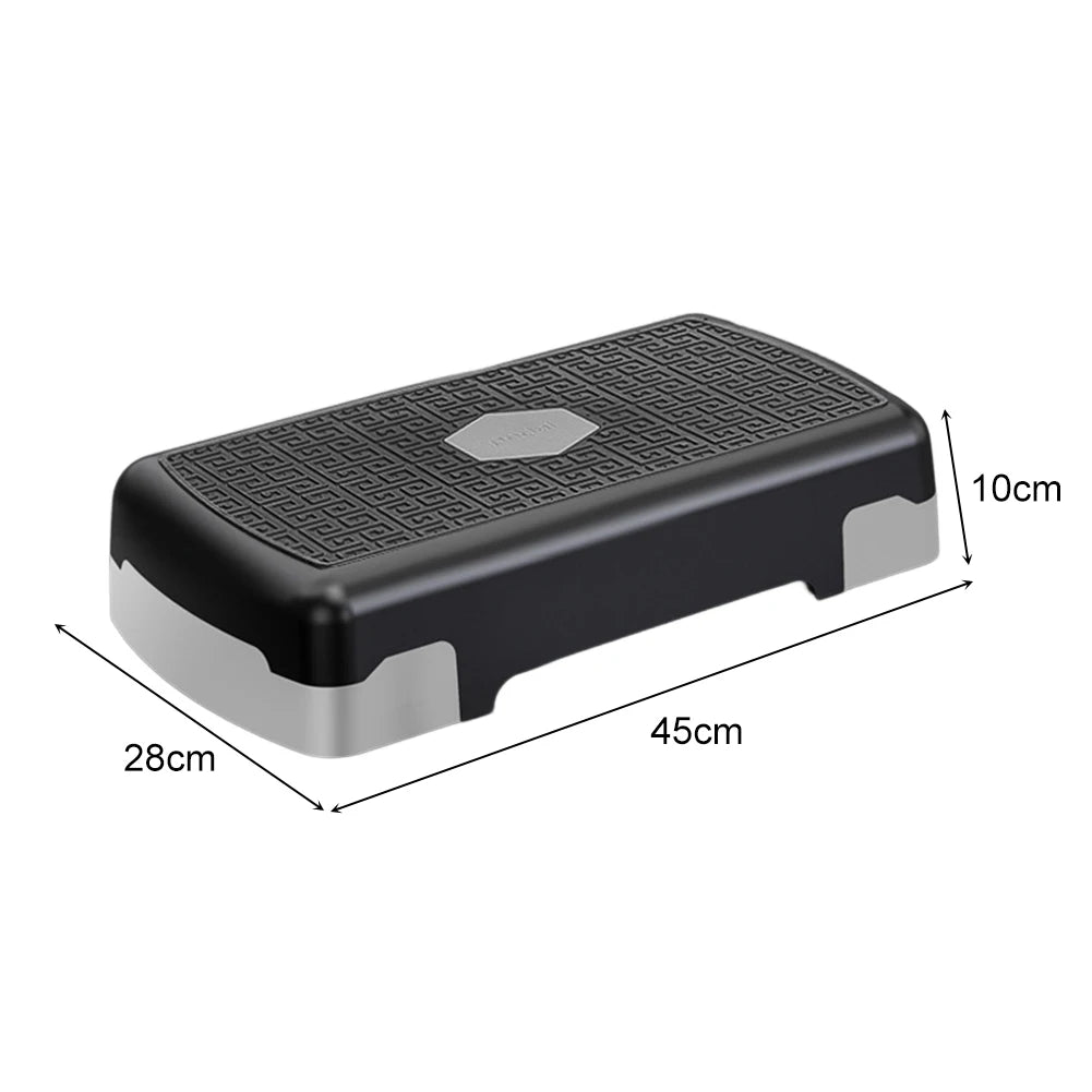 Fitness Height Step Pedal Aerobic Fitness Stepper Cardio Pedal Exerciser Stable 200KG Load Home Training Gym Exercise Foot Pedal