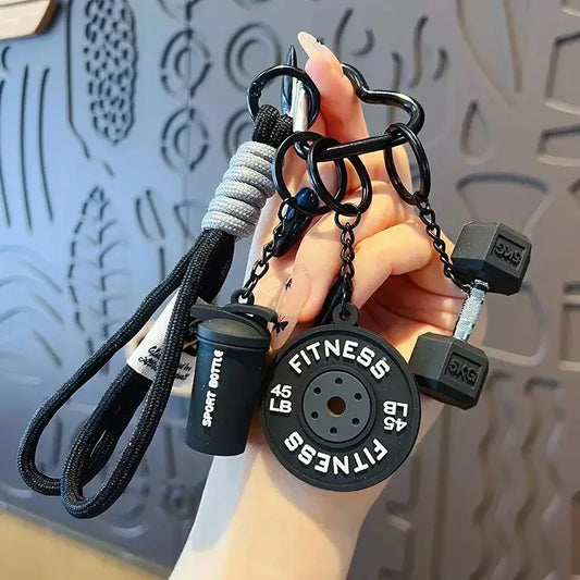 Fitness Keychain Fitness Enthusiasts High-end Gifts Sports Enthusiasts Fitness Bag Kettle Accessories Bag Hanging Gifts.