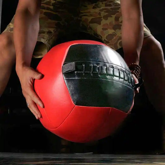 Medicine Ball Fitness Wall Ball Weight Ball Environmental Protection Empty Soft Medicine Ball Binaural Yoga Boxing Home Gravity