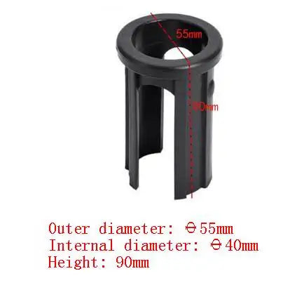 Fitness Equipment Accessories PE Hollow Plastic Sleeve Metal Pipe Sliding Sleeve Isolation Sleeve Hollow Bushing  Liner Bushing