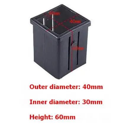 Fitness Equipment Accessories PE Hollow Plastic Sleeve Metal Pipe Sliding Sleeve Isolation Sleeve Hollow Bushing  Liner Bushing
