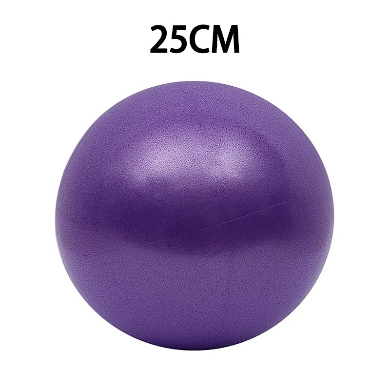 25cm Pilates Ball Explosion Proof Yoga Core Ball Indoor Balance Fitness Ball Pilates Yoga Fitness Equipment