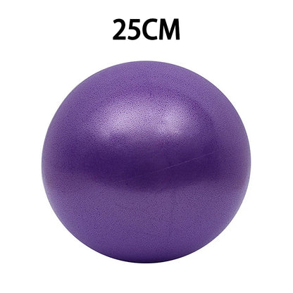 25cm Pilates Ball Explosion Proof Yoga Core Ball Indoor Balance Fitness Ball Pilates Yoga Fitness Equipment