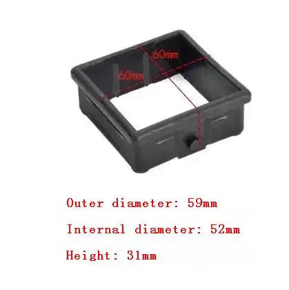 Fitness Equipment Accessories PE Hollow Plastic Sleeve Metal Pipe Sliding Sleeve Isolation Sleeve Hollow Bushing  Liner Bushing