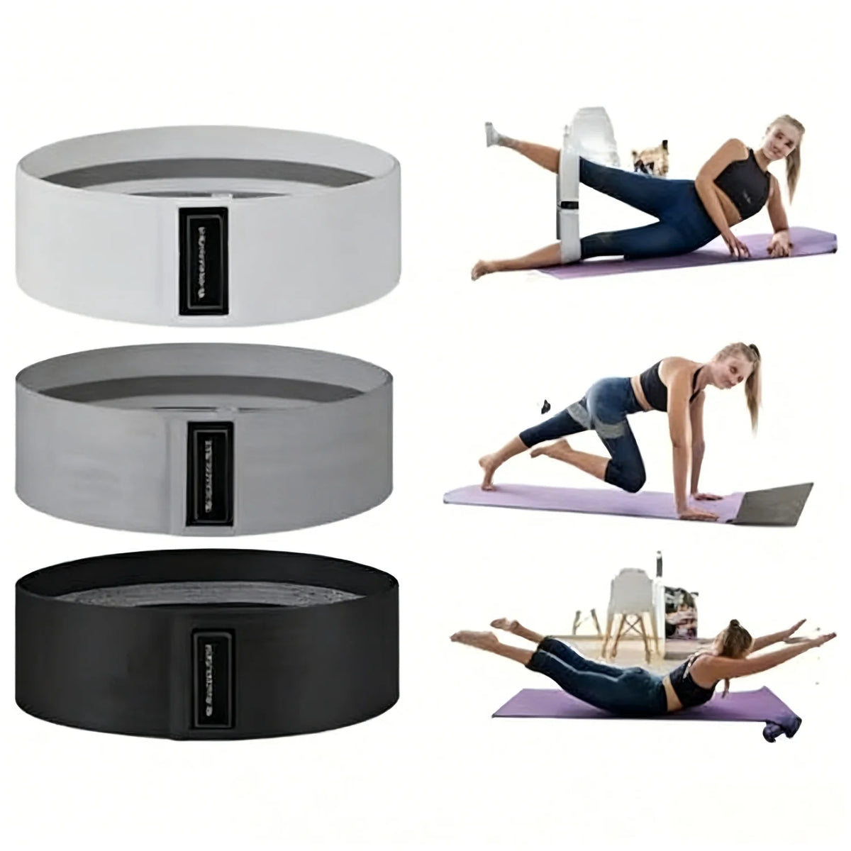 Resistance Bands Thigh Resistance Training Squat Bands Stretching Bands Fitness Bands Fitness Stretch Loop Bands Yoga Fitness