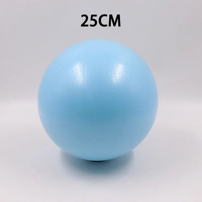 25cm Pilates Ball Explosion Proof Yoga Core Ball Indoor Balance Fitness Ball Pilates Yoga Fitness Equipment