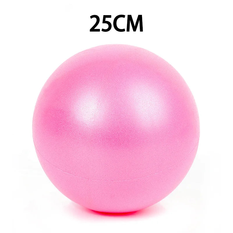 25cm Pilates Ball Explosion Proof Yoga Core Ball Indoor Balance Fitness Ball Pilates Yoga Fitness Equipment