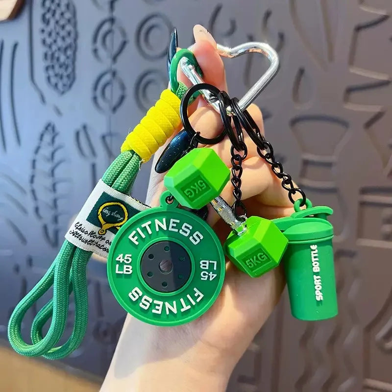 Fitness Keychain Fitness Enthusiasts High-end Gifts Sports Enthusiasts Fitness Bag Kettle Accessories Bag Hanging Gifts.