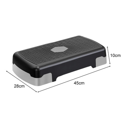 Fitness Height Step Pedal Aerobic Fitness Stepper Cardio Pedal Exerciser Stable 200KG Load Home Training Gym Exercise Foot Pedal