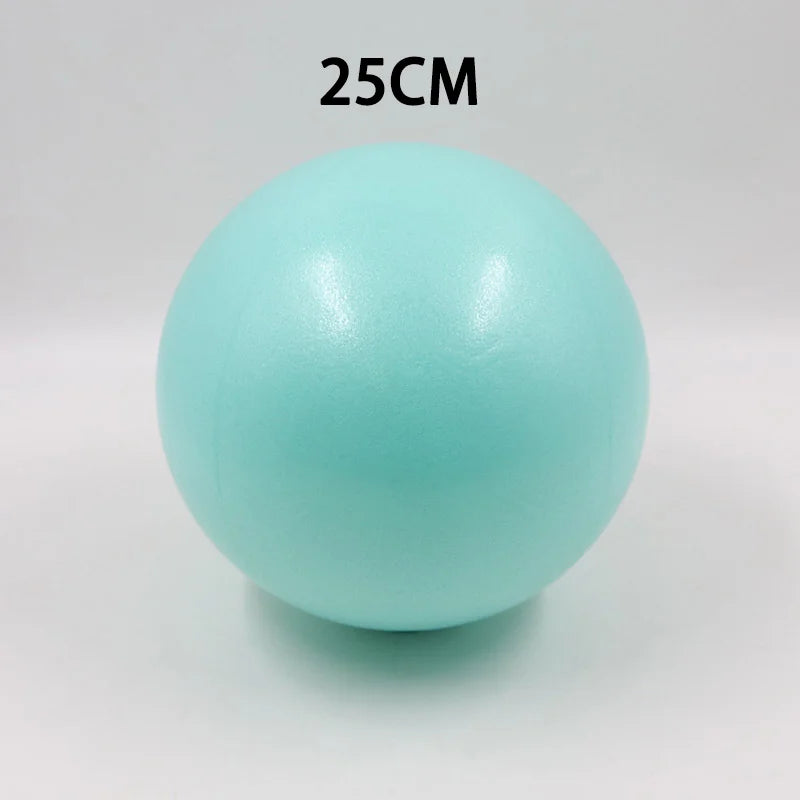 25cm Pilates Ball Explosion Proof Yoga Core Ball Indoor Balance Fitness Ball Pilates Yoga Fitness Equipment