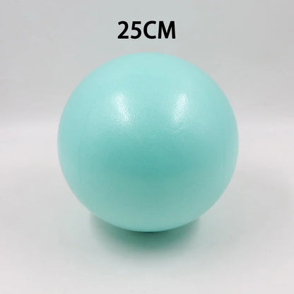 25cm Pilates Ball Explosion Proof Yoga Core Ball Indoor Balance Fitness Ball Pilates Yoga Fitness Equipment