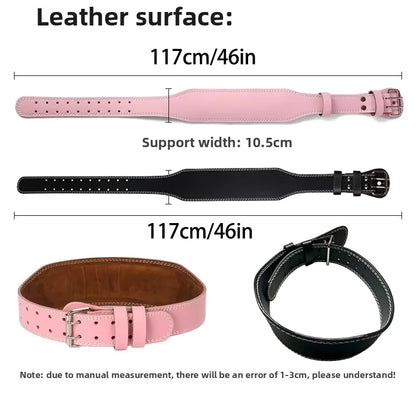 Waist Support Sports Safety Belt Protection Fitness Deep Squat Hard Pull Weightlifting Belt Fitness Belt Protection