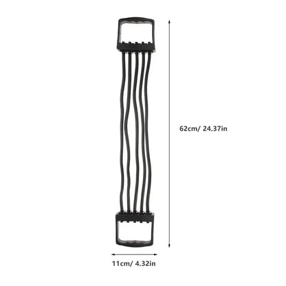 Fitness Resistance Bands Handle, Sit‑Up Elastic Training Band Rope, Muscle Exercise Fitness Equipment