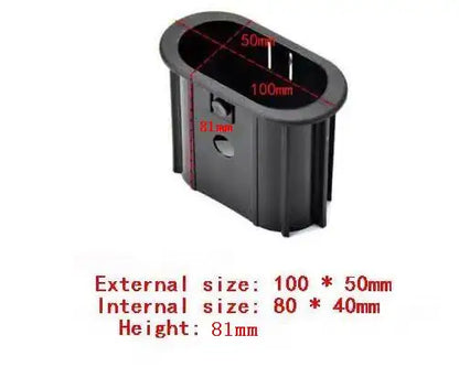 Fitness Equipment Accessories PE Hollow Plastic Sleeve Metal Pipe Sliding Sleeve Isolation Sleeve Hollow Bushing  Liner Bushing